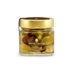 Savini Tartufi - Peschiole with Summer Truffle - Collection Line - Truffle Excellence - 212 g - Avvenice