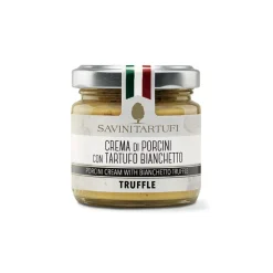 Savini Tartufi - Porcini Cream with Bianchetto Truffle - Tricolor Line - Truffle Excellence - 90 g - Avvenice