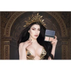 Secura Vanitas - Rome - Golden Highlighter - Illuminating - Gold - Luxury Collection - Face - Professional Make Up - Avvenice