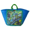 SicuLAB - Coffa Azure - Sicilian Artisan Handbag - Sicilian Coffa - Luxury High Quality Handicraft Bag - Avvenice