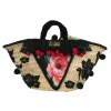 SicuLAB - Coffa Rose - Sicilian Artisan Handbag - Sicilian Coffa - Luxury High Quality Handicraft Bag - Avvenice