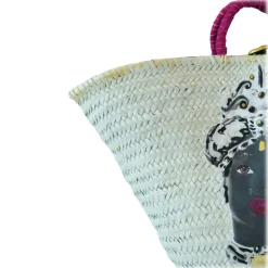 SicuLAB - Coffa White - Sicilian Artisan Handbag - Sicilian Coffa - Luxury High Quality Handicraft Bag - Avvenice