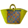 SicuLAB - Coffa Yellow - Sicilian Artisan Handbag - Sicilian Coffa - Luxury High Quality Handicraft Bag - Avvenice