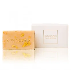 Skin Novels - Royal Garden - Natural Soap with Amber & 24k Gold - 100 % Natural Handmade Soap - Avvenice