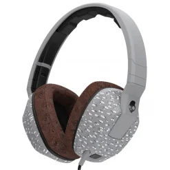 Skullcandy - Crusher - Blue / Grey - Over-Ear Headphones with Microphone and Noise Isolating - Avvenice