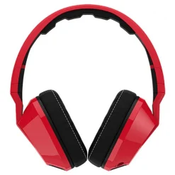 Skullcandy - Crusher - Red - Over-Ear Headphones with Microphone and Noise Isolating - Avvenice