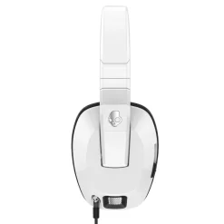 Skullcandy - Crusher - White - Over-Ear Headphones with Microphone and Noise Isolating - Avvenice