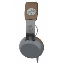 Skullcandy - Grind - Gray / Plaid - On-Ear Headphones with Microphone - Avvenice