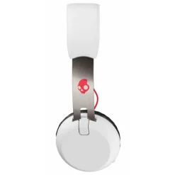 Skullcandy - Grind - White - Bluetooth Wireless On-Ear Headphones with Microphone, Supreme Sound and Powerful Bass - Avvenice