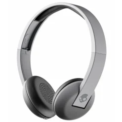 Skullcandy - Uproar - Street Gray - Bluetooth Wireless On-Ear Headphones with Microphone, Supreme Sound and Powerful Bass - Avvenice