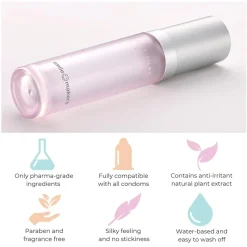 Smile Makers - Stay Silky Serum - Natural Feel Lubricant For External Stimulation - Top Rated Vibrators - Sex Toy - Avvenice