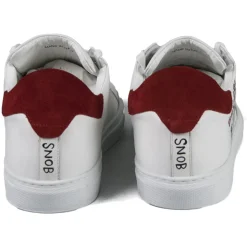 Snob Sneakers - Beverly Hills, what else? by Yo-Yo - White Leather - Handmade in Italy - Luxury Exclusive Collection - Avvenice