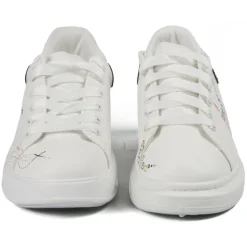 Snob Sneakers - Dancing Queen By Elisabetta Mastro - Sneakers - White Leather - Handmade in Italy - Luxury Exclusive Collection - Avvenice