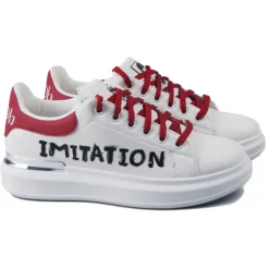 Snob Sneakers - Dilemma By Ludovica - Sneakers - White Leather - Handmade in Italy - Luxury Exclusive Collection - Avvenice