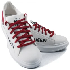 Snob Sneakers - Dilemma By Ludovica - Sneakers - White Leather - Handmade in Italy - Luxury Exclusive Collection - Avvenice