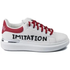 Snob Sneakers - Dilemma By Ludovica - Sneakers - White Leather - Handmade in Italy - Luxury Exclusive Collection - Avvenice