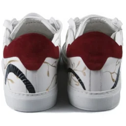 Snob Sneakers - Let's Get Pop By Samantha - Sneakers - White Leather - Handmade in Italy - Luxury Exclusive Collection - Avvenice