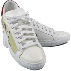 Snob Sneakers - Mama Africa By Veronica Moon - Sneakers - White Leather - Handmade in Italy - Luxury Exclusive Collection - Avvenice