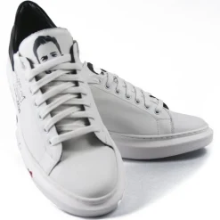 Snob Sneakers - Royal Rebel By Veronica Moon - Sneakers - White Leather - Handmade in Italy - Luxury Exclusive Collection - Avvenice