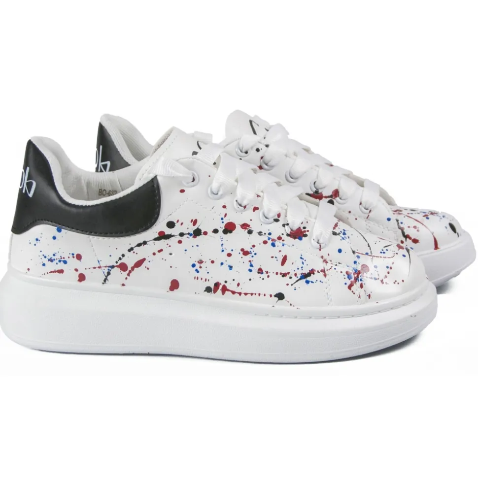 Snob Sneakers - True Colors By Veronica Moon - Sneakers - White Leather - Handmade in Italy - Luxury Exclusive Collection - Avvenice