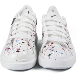 Snob Sneakers - True Colors By Veronica Moon - Sneakers - White Leather - Handmade in Italy - Luxury Exclusive Collection - Avvenice