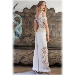 Sofia Provera - Daniela - Top - Luxury Exclusive Collection - Haute Couture Made in Italy - Luxury High Quality Dress - Avvenice