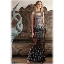 Sofia Provera - Isabella - Top - Luxury Exclusive Collection - Haute Couture Made in Italy - Luxury High Quality Dress - Avvenice