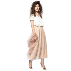 Sofia Provera - Perla Top - Dress - Luxury Exclusive Collection - Haute Couture Made in Italy - Luxury High Quality Dress - Avvenice