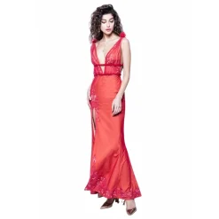 Sofia Provera - Rubino - Dress - Luxury Exclusive Collection - Haute Couture Made in Italy - Luxury High Quality Dress - Avvenice