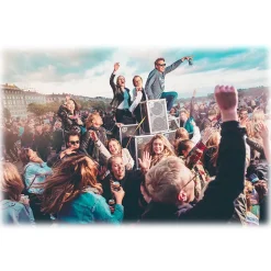 Soundboks - Soundboks 2 - Black - The Loudest Portable Powered Bluetooth Speaker - 122 dB - Supreme Sound - Military Batteries - Avvenice