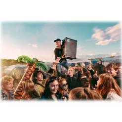 Soundboks - Soundboks 2 - Black - The Loudest Portable Powered Bluetooth Speaker - 122 dB - Supreme Sound - Military Batteries - Avvenice