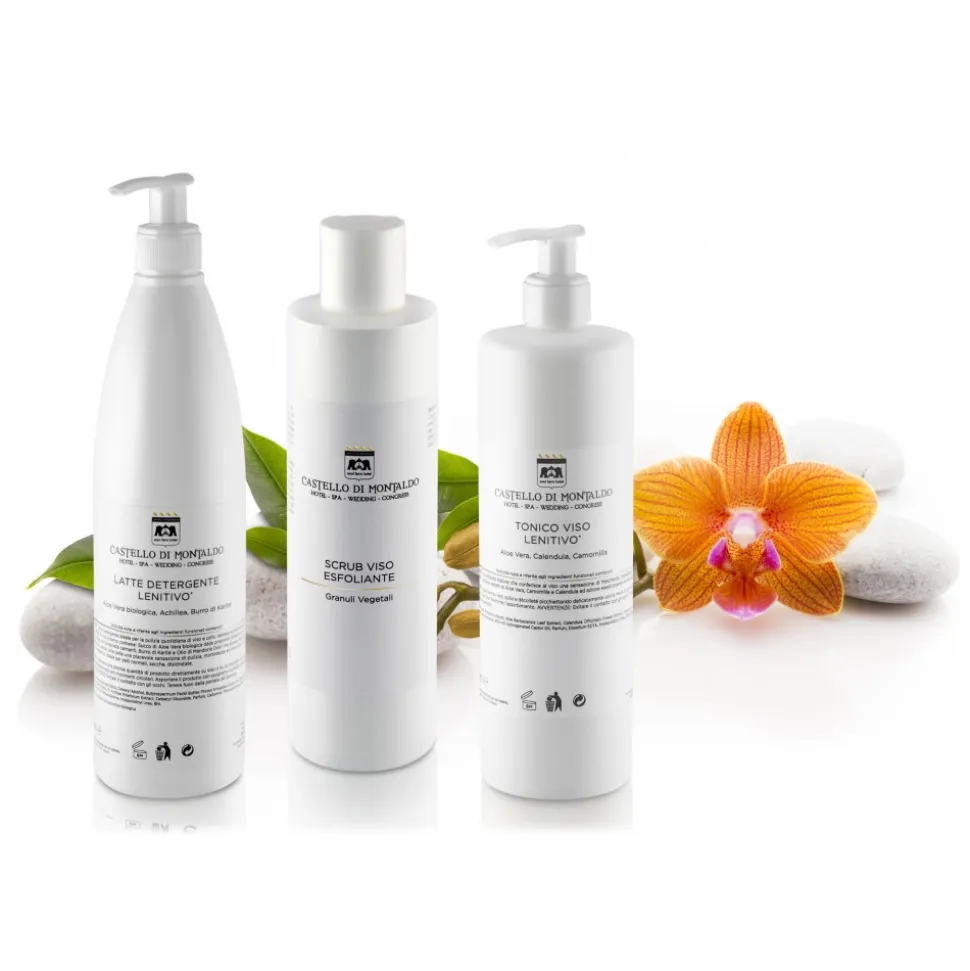Spa Suite with Bubbles - Facial Scrub Vegetable Granules - Professional Cosmetics - Avvenice