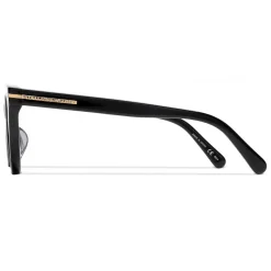 Stella McCartney - Black Cat Eye Sunglasses - Black - Sunglasses - Stella McCartney Eyewear - Avvenice