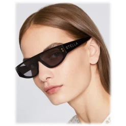 Stella McCartney - Black Square Sunglasses - Black - Sunglasses - Stella McCartney Eyewear - Avvenice