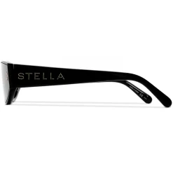 Stella McCartney - Black Square Sunglasses - Black - Sunglasses - Stella McCartney Eyewear - Avvenice