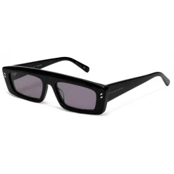 Stella McCartney - Glossy Black Square Sunglasses - Black - Sunglasses - Stella McCartney Eyewear - Avvenice