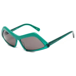 Stella McCartney - Green Rectangular Sunglasses - Green - Sunglasses - Stella McCartney Eyewear - Avvenice