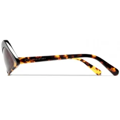 Stella McCartney - Havana Rectangular Sunglasses - Havana - Sunglasses - Stella McCartney Eyewear - Avvenice