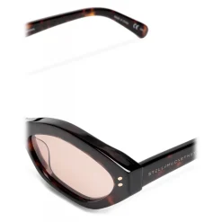 Stella McCartney - Havana Round Sunglasses - Havana - Sunglasses - Stella McCartney Eyewear - Avvenice