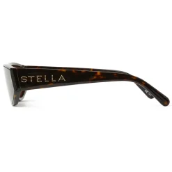 Stella McCartney - Havana Square Sunglasses - Havana - Sunglasses - Stella McCartney Eyewear - Avvenice