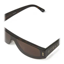 Stella McCartney - Havana Square Sunglasses - Havana - Sunglasses - Stella McCartney Eyewear - Avvenice