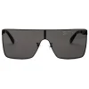 Stella McCartney - Shiny Black Square Sunglasses - Black - Sunglasses - Stella McCartney Eyewear - Avvenice