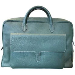 Suèi - Bag of Calf Leather - Emerald - Handmade in Italy - Luxury Exclusive Collection - Avvenice