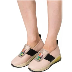 Suèi - Loafers Sport Style With Patch Suèi - Milan 1932  -  Handmade in Italy - Luxury Exclusive Collection - Avvenice