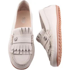 Suèi - Moccasins With Fringe -  Handmade in Italy - Luxury Exclusive Collection - Avvenice