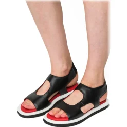 Suèi - Sandals in Padded Nappa - Handmade in Italy - Luxury Exclusive Collection - Avvenice