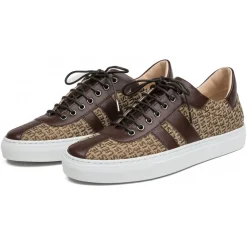 Suèi - Sneakers of Bi-color Jacquard - Milan 1932 - Handmade in Italy - Luxury Exclusive Collection - Avvenice