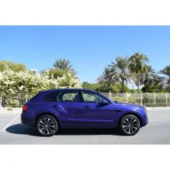 Superior Car Rental - Bentley Bentayga - Blue - Exclusive Luxury Rent - Avvenice