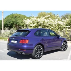 Superior Car Rental - Bentley Bentayga - Blue - Exclusive Luxury Rent - Avvenice