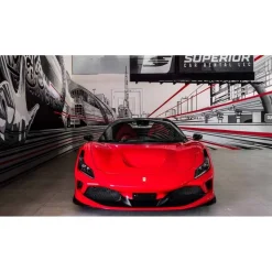 Superior Car Rental - Ferrari F8 Spider - Red - Exclusive Luxury Rent - Avvenice
